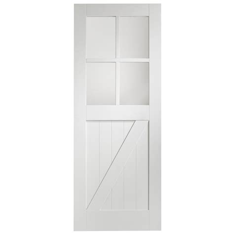 Xl Joinery Internal White Primed Cottage Glazed Door Leader Doors
