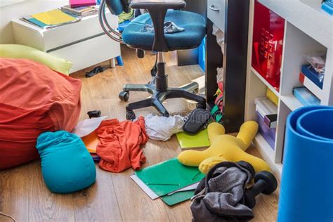 Messy Bedroom Stock Image Image Of Kids Disorganized 871785