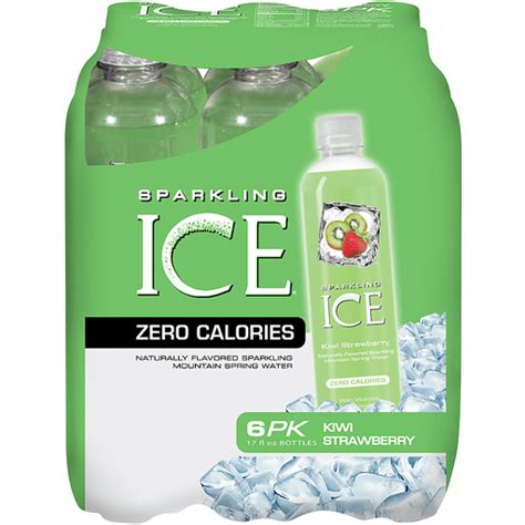 Sparkling Ice® Kiwi Strawberry Sparkling Spring Water 6 17 Fl Oz