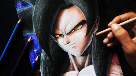 Coloreado Plano Vs Semi Realista Goku Ultra Instinto Dominado Esteban