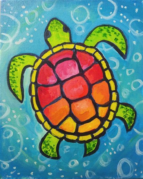 Birthday Parties At The Arts Centre Turtle Painting