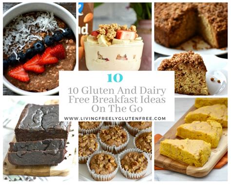 It was hard to cut down this list to the recipes had to be easy, delicious and perfect for that sweet spot in the day between breakfast and lunch. Over 10 Gluten And Dairy Free Breakfast Ideas On The Go