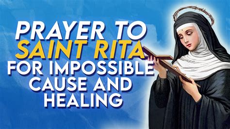 Urgent Need Prayer To Saint Rita For Impossible Help For Miracles