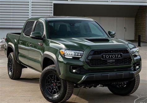 2020 Tacoma Trd Pro In Army Green Photos Of The Army Green 4runner