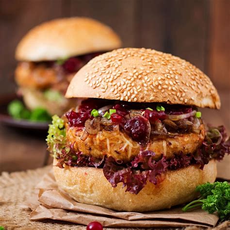 Turkey And Cranberry Burgers Qcwa Country Kitchens