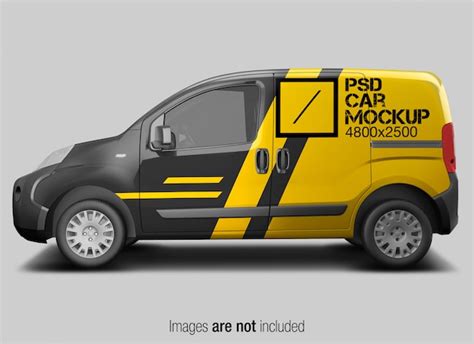 Vehicle Branding Mockup Psd 100 High Quality Free Psd Templates For