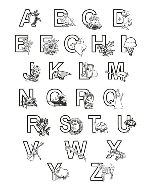 Coloring Pages Of Abc Coloring Pages