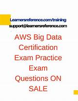 Pictures of Amazon Big Data Certification