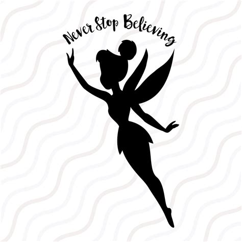 Tinkerbell SVG Tinkerbell DXF Tinkerbell Silhouette SVG Cut