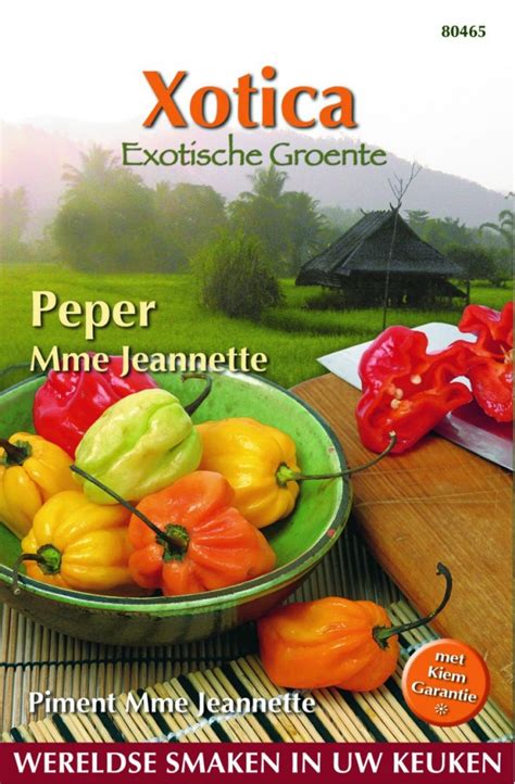 Buzzy Seeds Xotica Pepper Mme Jeannette
