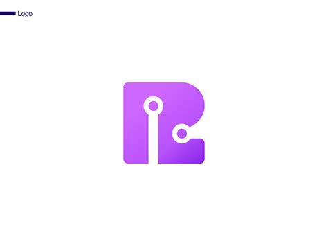 R Logo R Modern Tech Logo Logo Designer On Behance