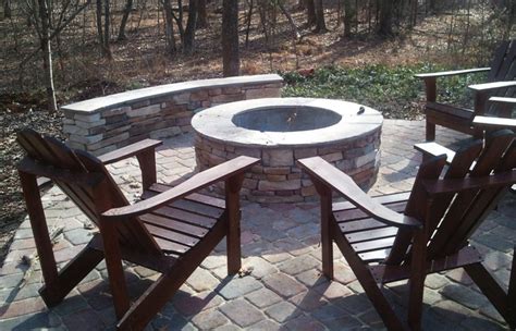 Many of today's designs are made out of plastic through the injection molding process. Adirondack Chair Firepit Outdoor Patio Chairs Around Fire ...