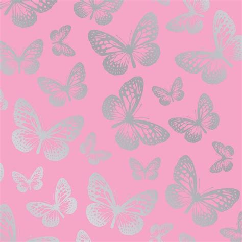 Pink Butterfly Wallpapers Wallpaper Cave