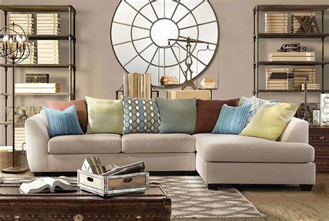 Acanva Luxury Modern Sectional Sofa Set For Living Room