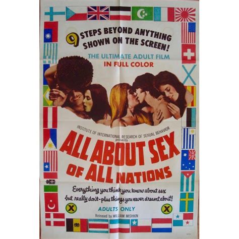All About Sex Of All Nations One Sheet Movie Poster Illustraction Gallery