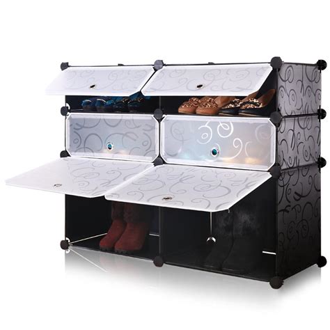 Shop for storage cabinet with lock online at target. Cheap increased widening modular simple wardrobe shoe rack ...