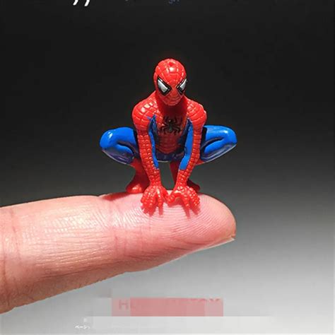 60pcslot 25cm Very Small Spider Man Pvc Figurine Figure Spider Man