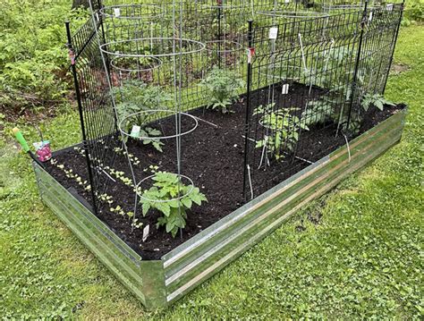Galvanized Raised Garden Beds For Vegetables Large Metal Etsy