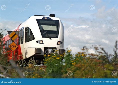 Train Passing By Stock Image Image Of Iron Railway 15771363