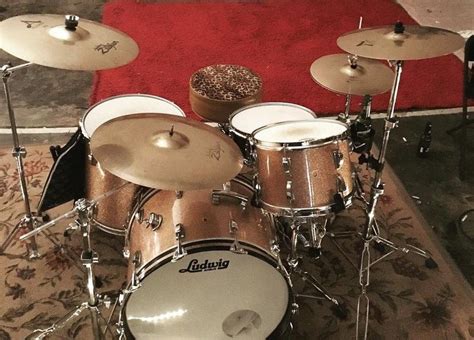 1965 Ludwig Super Classic Champagne Sparkle For 300 Id Say I Got A