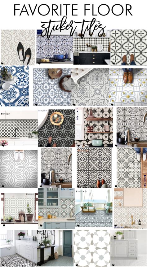 Asbestos sometimes gets a bad reputation. How to Update Tile Without Removing It {Peel and Stick ...