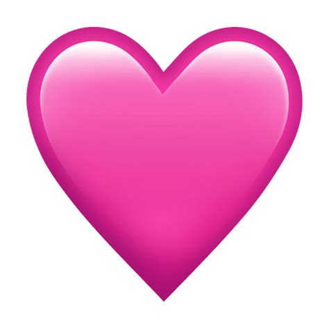 Pink Heart Png Image Pink Heart Love Heart Emoji Png Images The Best