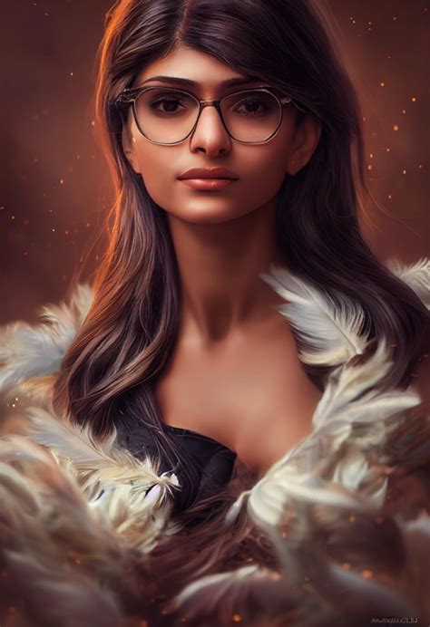 intricate stunning highly detailed girl mia khalifa by midjourney openart