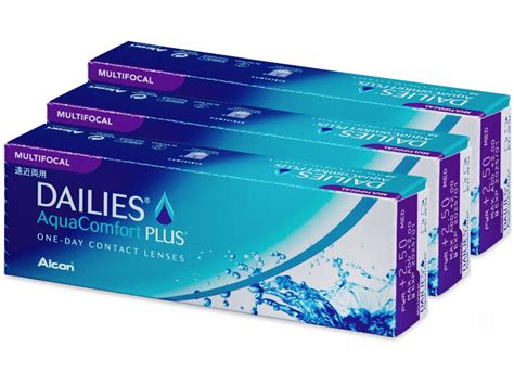 Dailies AquaComfort Plus Multifocal 90 Lenses Alensa UK