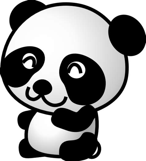 Cute Baby Panda Bear Cartoon Clipart Best Clipart Best