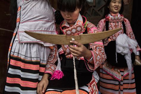 Preserving A Dying Tradition Chinas Long Horn Miao Headdresses Made