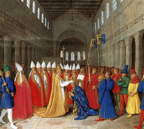 Miniatures From The Grandes Chroniques De France C 1460