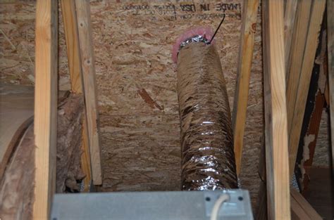 Bathroom Vent Exhausts Into Attic Insulation What To Do Today