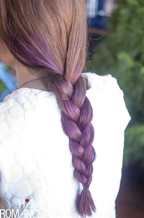 30 Cute Purple Hairstyle For Girls 2018 New Purple Shades