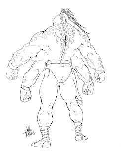 Mythulinity: Gamanimal Art: Mortal Kombat's Goro