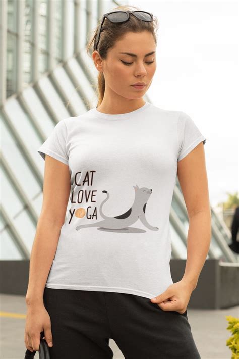 cat love yoga shirt cat lover t love cat t shirt yoga shirts cat tshirt shirts