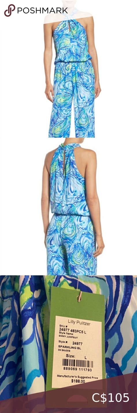 Nwt Lilly Pulitzer Emmy Jumpsuit Lilly Pulitzer Lily Pulitzer Dress Lillies Jumpsuit Nwt