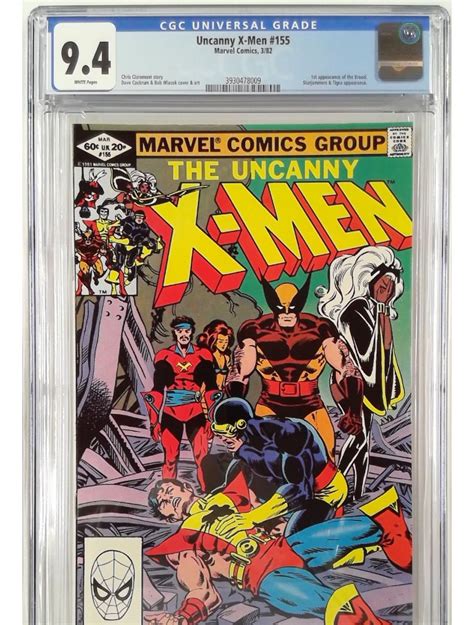 Uncanny X Men 155 1981 Cgc 94 First Appearance Brood