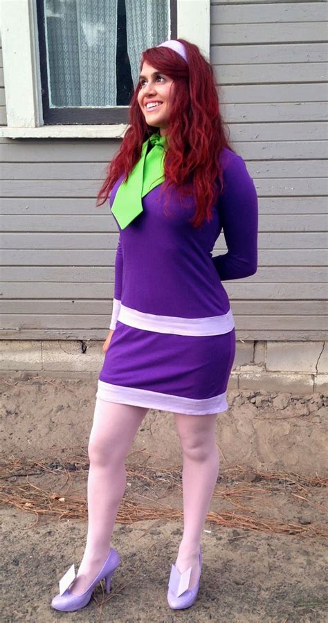 The DIY Daphne Costume From Scooby Doo I Made So Excited That It Worked Out So Well D Hot