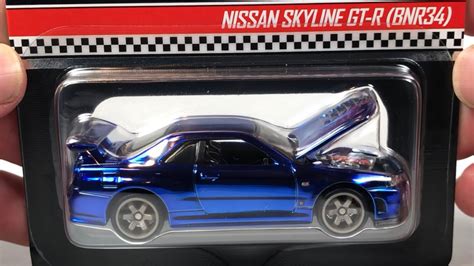 Rare Hot Wheels Rlc Nissan Skyline Gt R Bnr34 Bluereal Riderslimited