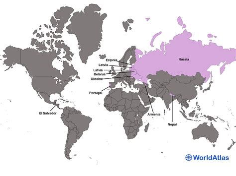 10 Countries Where Women Far Outnumber Men Worldatlas