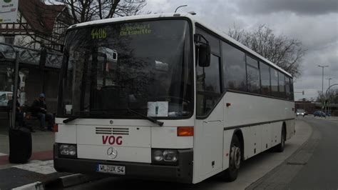Sound eines Mercedes-Benz O408 der VOG, Standort Winsen (Wagen 54