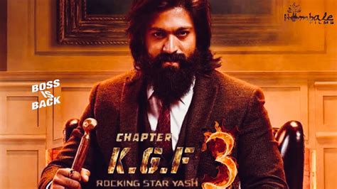 kgf 3 official trailer yash rana daggubatti srinidhi shetty prashanth neel ravi