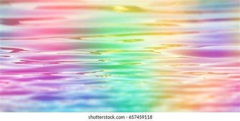 Rainbow Water Background Wallpaper Aspect Ratio Stock Photo Edit Now