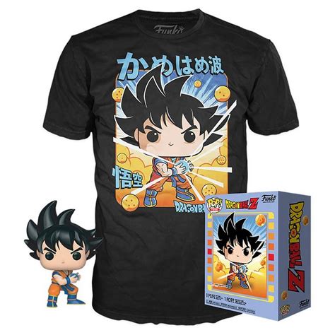 Level up your dragon ball z collection with a pop! POP! Tees: Dragon Ball Z Goku T-Shirt | GameStop
