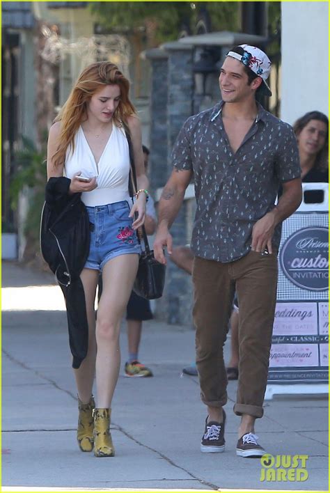Bella Thorne And Tyler Posey Lunch After She Wraps Shooting Famous In