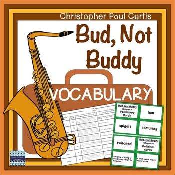 As one of my main tools, i'm using the genki. Bud, Not Buddy Vocabulary By Chapter by Coast 2 Coast Teacher | TpT