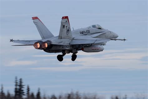Two Marine Hornets Crash In Training Mission Both Pilots Stable