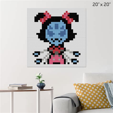 Muffet Undertale Pixel Art Grid Pixel Art Grid Gallery