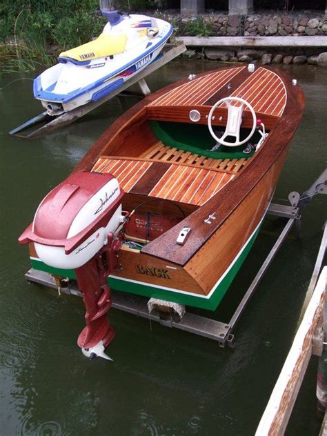 Cool Boats Small Boats Mini Yacht Mahogany Boat Wood Boat Building