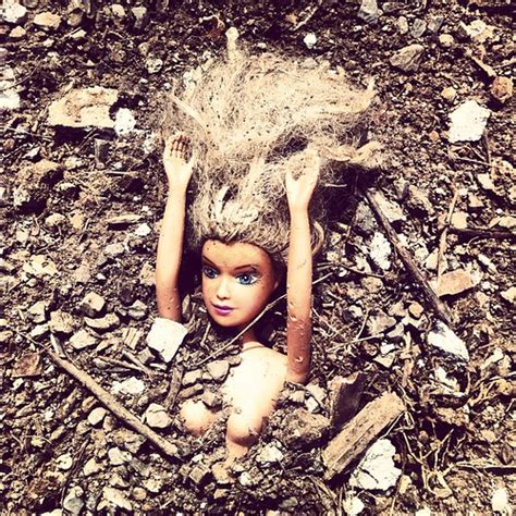 Is It Weird That I Found Two Barbie Dolls Buried Like This Flickr